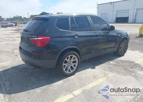2011 BMW X3 xDrive28I из США, поврежденный, VIN 5UXWX5C59BL706488